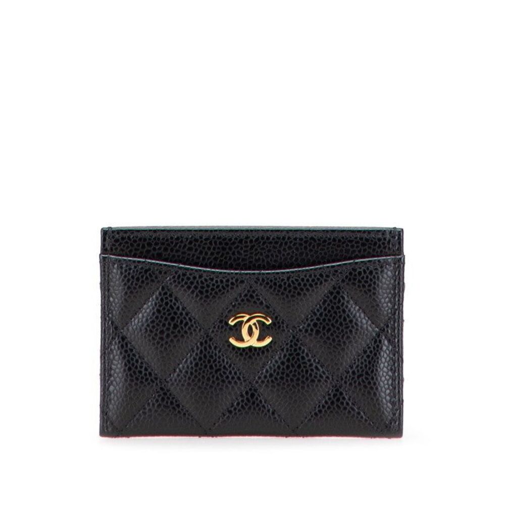 Chanel Classic Caviar Card Case